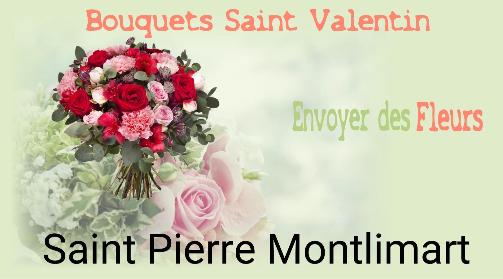 Roses de Saint-Valentin livrées à Saint-Pierre-Montlimart